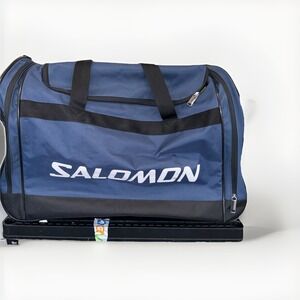 Salomon Ski Duffle Bag Large Navy Blue Duffle Bag